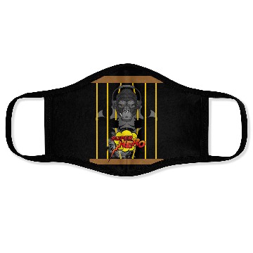 Discover monkey super hero Face Masks