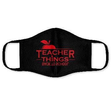 Discover Teacher, Middle School Teacher, Elementary Teacher Face Masks