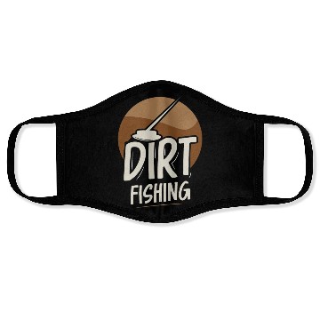 Discover Dirt Fishing Metal Detecting Detection Detector Face Masks