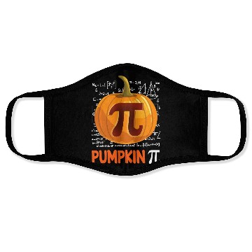 Discover Pumpkin Pi Math Halloween Thanksgiving Funny Pi Face Masks