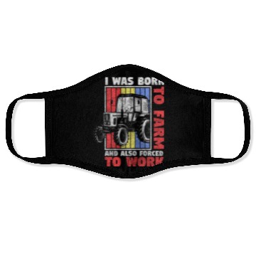 Discover Agriculture Chickens Country Youth Face Masks