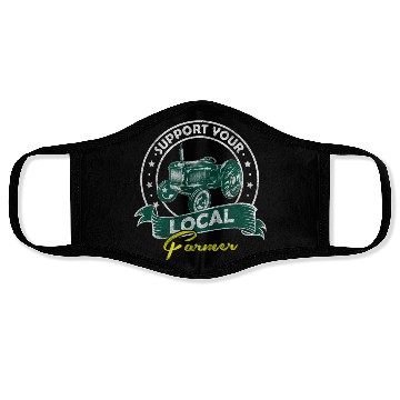 Discover Agriculture Nature Cows Country Youth Face Masks