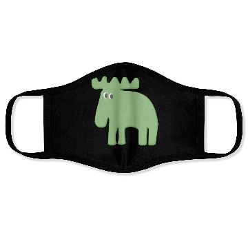 Discover Street art - Moose Face Masks