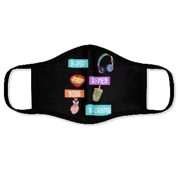 Discover K-Pop Fashion for Fans of korean K-Drama & K-Pop Face Masks