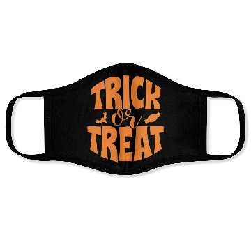 Discover Trick Or Treat Candy Collector Halloween Holiday Face Masks