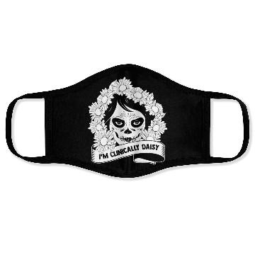 Discover Daisy Garden Gardening Gardener Face Masks