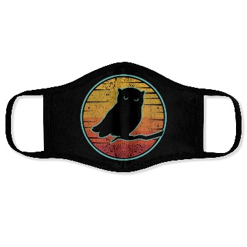 Discover Cute Black Owl Face Masks