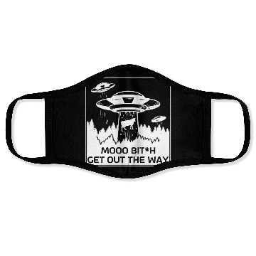 Discover Alien Gift Extraterrestrial UFO AREA 51 Sci-fi Face Masks