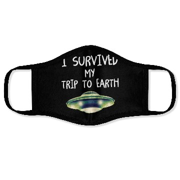 Discover Alien Gift Extraterrestrial UFO AREA 51 Sci-fi Face Masks