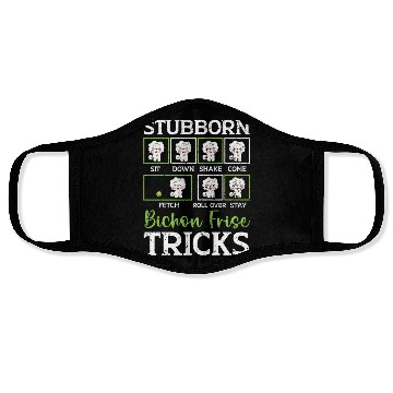 Discover Stubborn Bichon Frise Tricks Bichon Frise Owner Face Masks