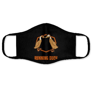 Discover Indian Runner Duck Running Face Masks