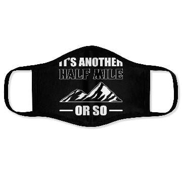 Discover Another Half-Mile Tour Guide Gift Face Masks