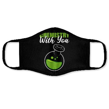 Discover Chemistry with You Scientist Gift Face Masks