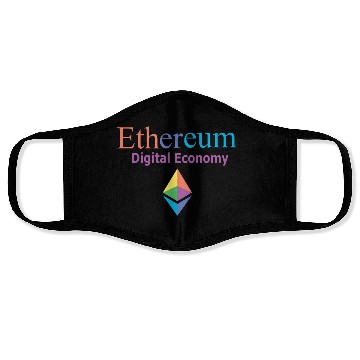 Discover ETHEREUM DIGITAL ECONOMY Face Masks
