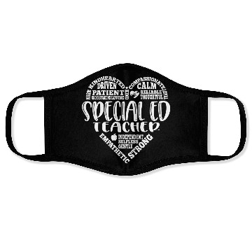 Discover Special education teacher, SPED teacher Face Masks