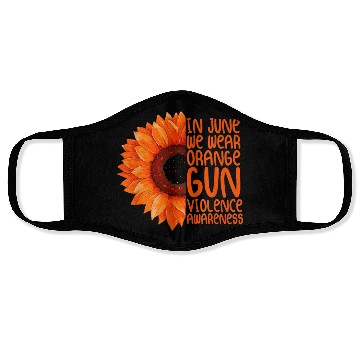 Discover We Wear Orange Gun Violence Awareness Day Face Masks