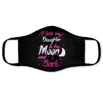 Discover I love my daughter Face Masks