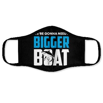 Discover Shark Sea Sailing Aquatic Face Masks