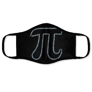 Discover Irrational Number Math Physics 3.14 Pi Face Masks