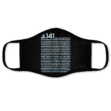 Discover 3.14 Pi Math Teacher Physics Irrational Number Face Masks