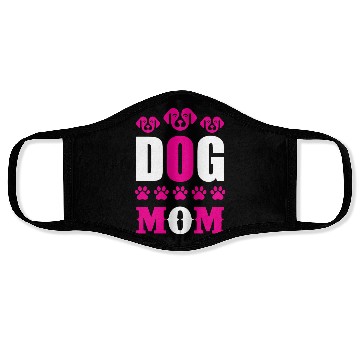 Discover Dog Mom dogs lover Face Masks