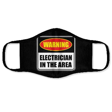 Discover Electrician Electrical Engineer Lineman Face Masks
