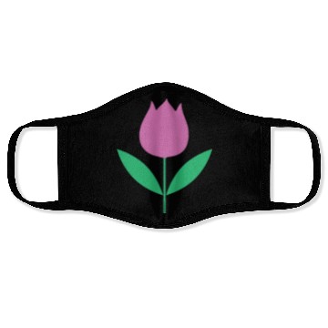 Discover Tulip Garden Gardening Face Masks
