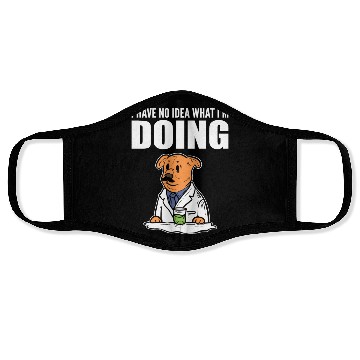 Discover Have No Idea Biology Student Gift Face Masks