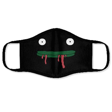 Discover Smiling Friends Mr. Frog Face Masks