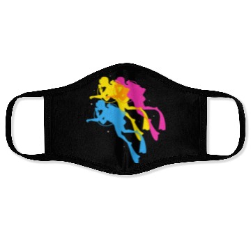 Discover Retro Colorful Scuba Diving Face Masks