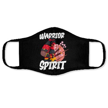 Discover Japan Aikido Jiujitsu Warrior Face Masks