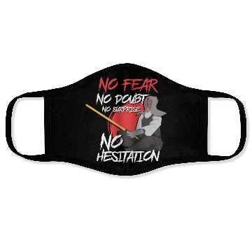 Discover Fighter Katana Martial Arts Sword Face Masks