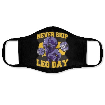 Discover Muscle Alien Face Masks