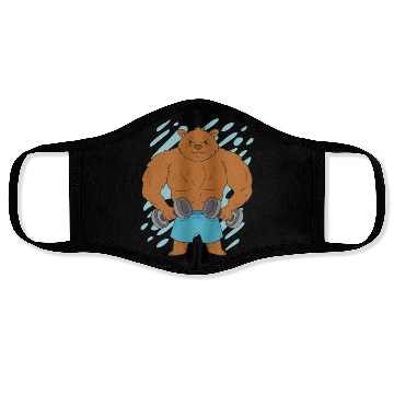 Discover Muscle Bear Face Masks