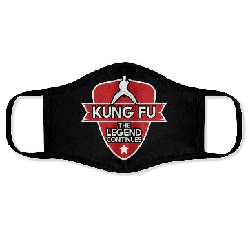 Discover Kung Fu The Legend Continues Face Masks