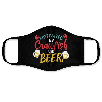 Discover Motivated By Crawfish & Beer Face Masks