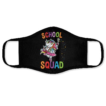 Discover School Squad Unicorn Back To School Face Masks