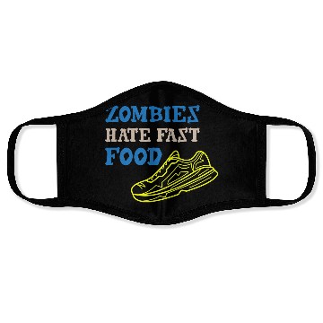 Discover Zombies Hate Fast Food Face Masks