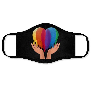 Discover LGBTQ LGBT Pride Face Masks