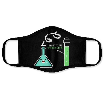 Discover Biologist Science Biology Major Experiement Face Masks