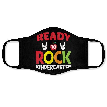 Discover Kindergarten Rock Face Masks