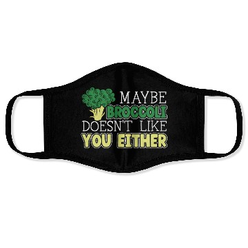 Discover Maybe Broccoli Doesn't Like You Either Vegetable Face Masks