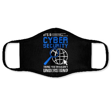 Discover Cyber Security Funny Ethical Hacker Face Masks
