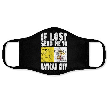 Discover Vatican City Flag Saying Face Masks