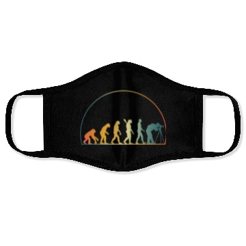 Discover Photographer Evolution Face Masks