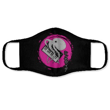 Discover Synth Octopus Modular Synthesizer Keyboard Japanes Face Masks