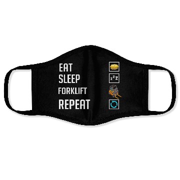 Discover Forklift Operator Driver Lift Truck Training Face Masks