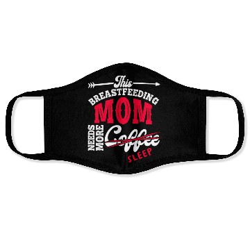Discover Breastfeeding Mom Mama Normalized Awareness Face Masks