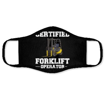 Discover Forklift Operator Driver Lift Truck Training Face Masks