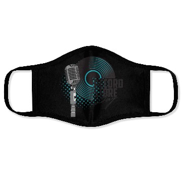 Discover guitar and a microphone for the concert Face Masks